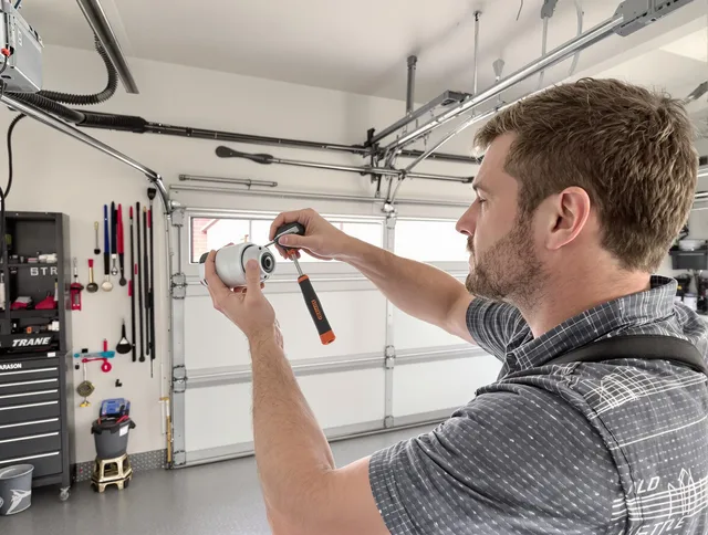 Garage door opener repair service by Brookfield Garage Door Repair in Brookfield